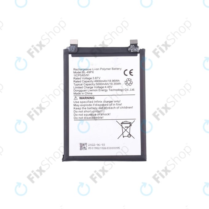 Infinix Hot 30 5G X6832 - Baterie 6000mAh