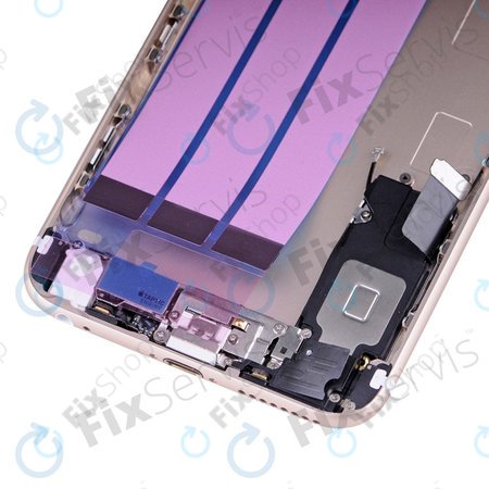 Apple iPhone 6S Plus - Zadní Housing s Malými Díly (Gold)