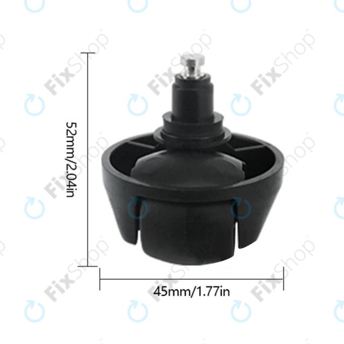 Xiaomi Dreame L10 Pro, L10 Ultra, X-series - Přední Kolečko (Černý)