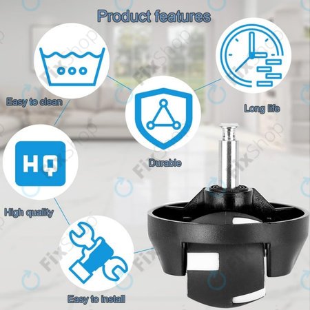 Eufy Robovac-series - Přední Kolečko (Černý)