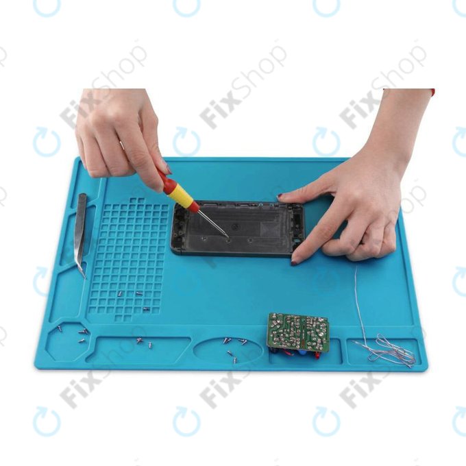 ESD Antistatická Teplovzdorná Silikonová Podložka - 32 x 23cm