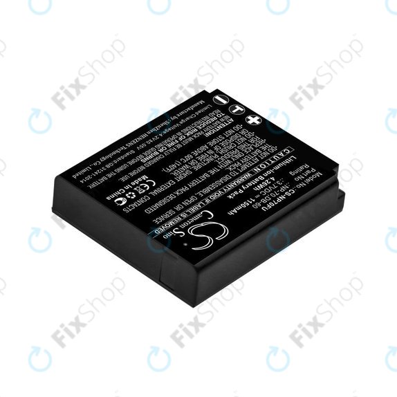 Baterie pro Panasonic Lumix DMC-FX01, 1150mAh, Li-Ion, 3.7V, CGA-S005, HQ