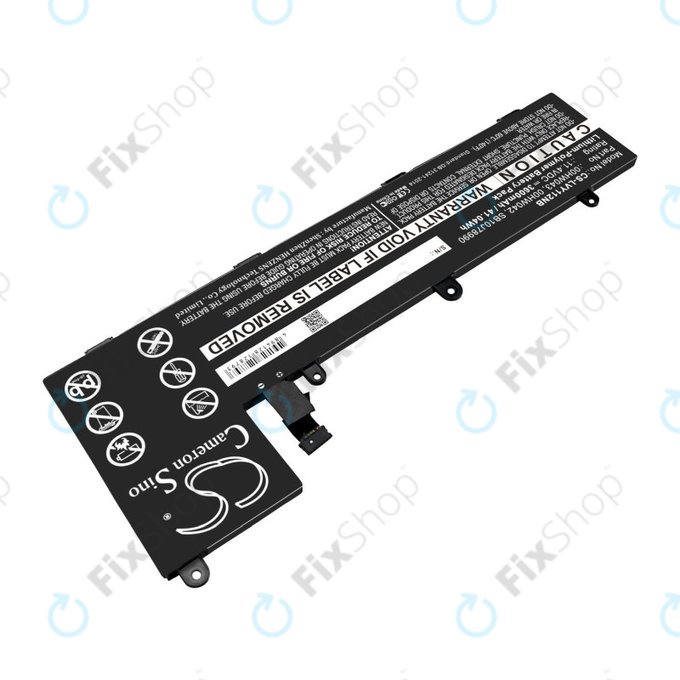 Baterie pro Lenovo Yoga 11e, ThinkPad Yoga 11e ChromeBook 20, 3600mAh, Li-Pol, 11.4V, 00HW043, HQ