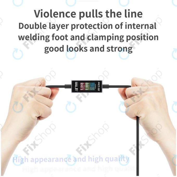 AV-Line - Smart Detekční Nabíjecí Kabel (Lightning - USB-A)