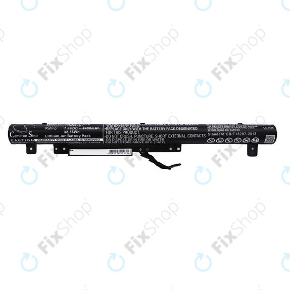 Baterie pro Lenovo Flex 2 14, 15, 4400mAh, Li-Ion, 7.4V, L13M4A61, HQ