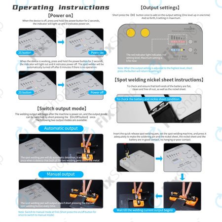 QianLi Macaron - Mikro Svářečka na Servis Flex Kabelů Baterií (iPhone 11 - 12 Pro Max)