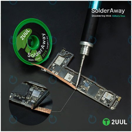 Odsávací lanko (knot) Solder Vampire , 2UUL DW11, 10 rolí/box