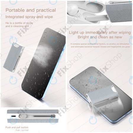 Multifunkční Nástroj na Čištění Telefonů a Sluchátek 5v1