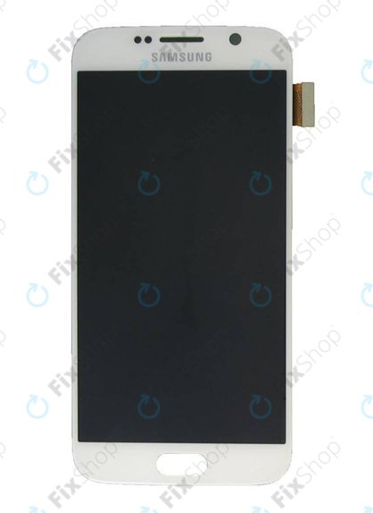 Samsung Galaxy S6 G920F - LCD Displej + Dotykové Sklo (White Pearl) - GH97-17260B Genuine Service Pack