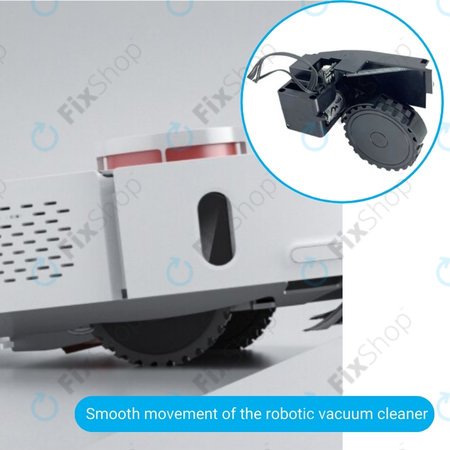 Roidmi EVE Plus - Kolo s Motorem (Levé) (Černé)