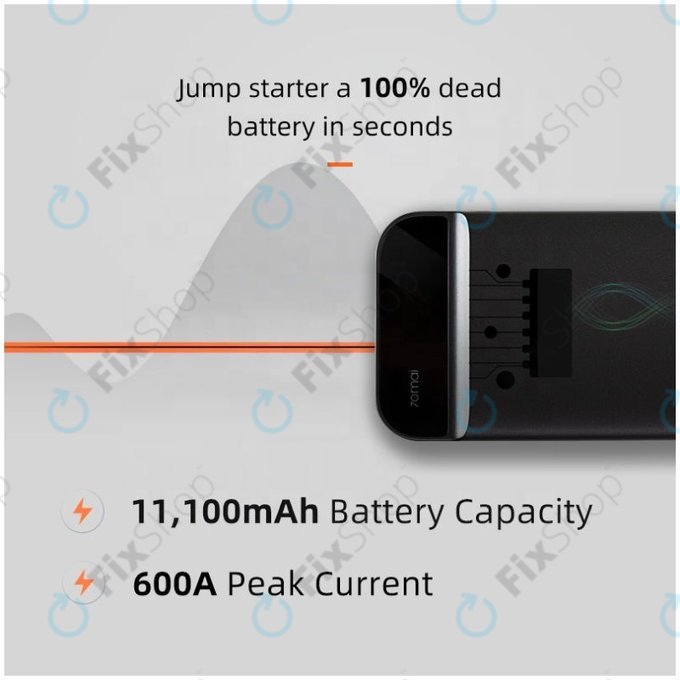 Xiaomi 70mai Jump Starter - Kompaktní Booster Autobaterií