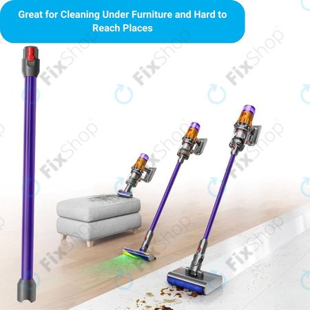 Dyson V12 - Sací Tyč (Fialová)