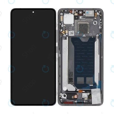 Xiaomi Poco F7 Pro 5G - LCD Displej + Dotykové Sklo + Rám (Black) - 56002300O1100 Genuine Service Pack