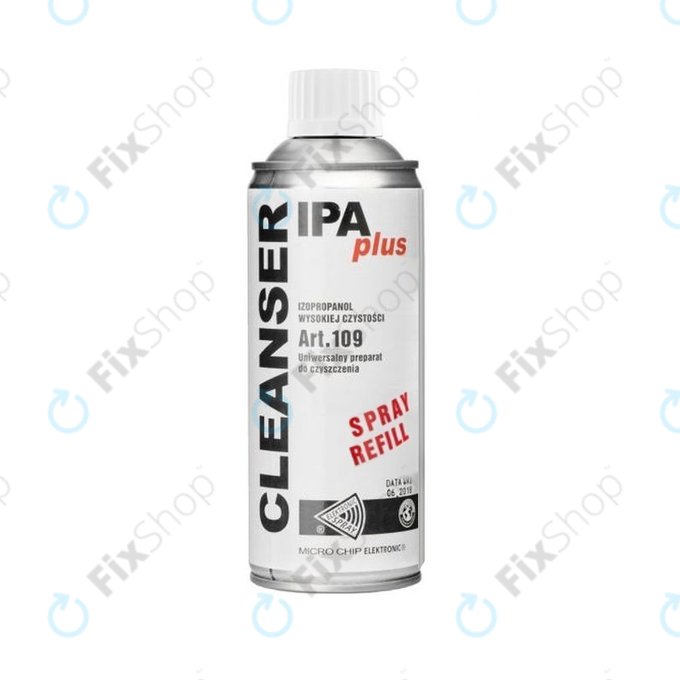 Cleanser IPA Plus Spray Refill - Čistící Kapalina - Isopropanol 100% (400ml)