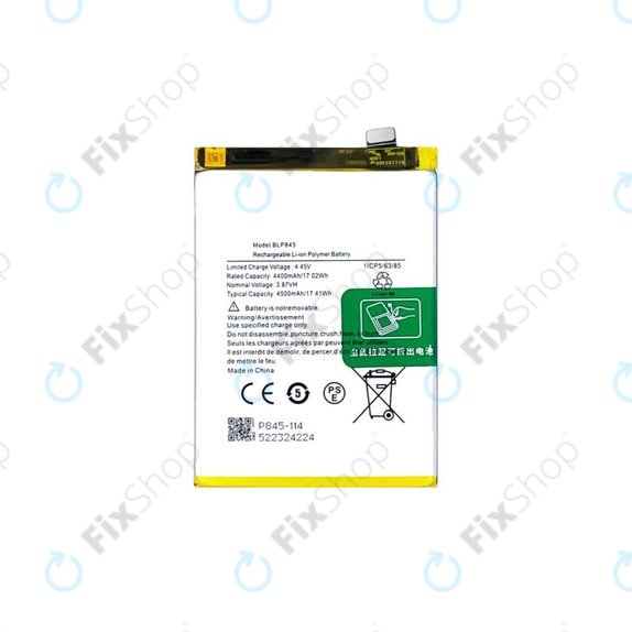 OnePlus Nord CE 5G - Baterie BLP845 4500mAh