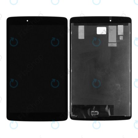 LG G Pad 8.0 LTE V490 - LCD Displej + Dotykové Sklo (Black) TFT