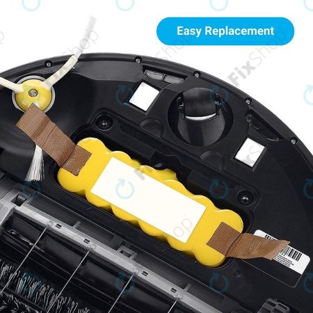 iRobot Roomba 500, 600, 700, 800, 900-series, R3, Scooba 450, Vileda 137173 - Baterie 11702, GD-Roomba-500, VAC-500NMH-33 Ni-MH 14.4V 3500mAh
