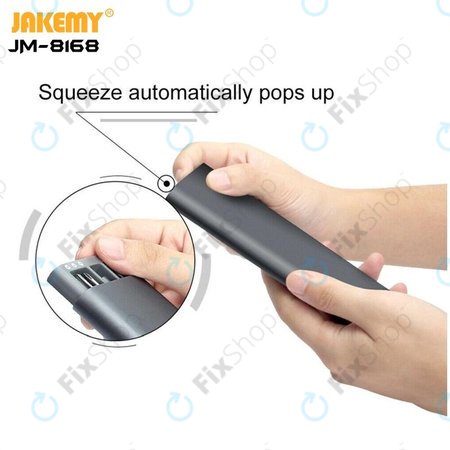 Jakemy JM-8168 - Sada Servisního Nářadí pro Servis Elektroniky 24v1