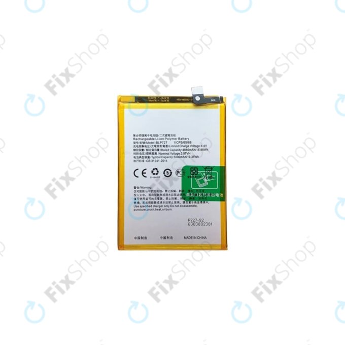Oppo A11x, A11, A9 (2020) - Baterie BLP727 5000mAh