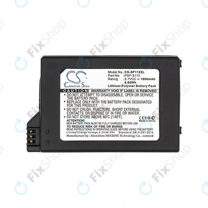 Sony Playstation Portable 2000 - Baterie PSP-S110 1800mAh HQ