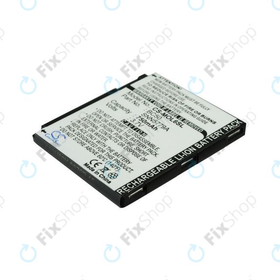 Baterie pro Motorola Aura, SLVR L2, L7, L9, 750mAh, Li-Ion, 3.7V, BC50, HQ