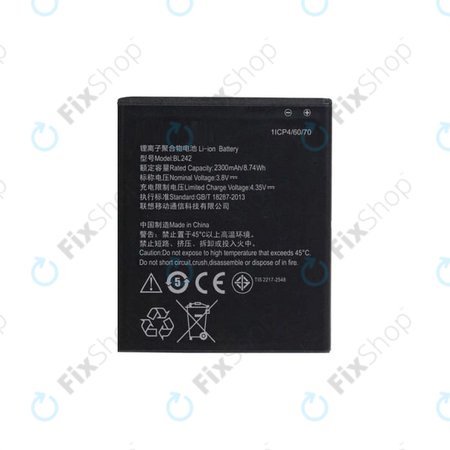Lenovo A6000, Vibe C A2020 - Baterie BL242 2300mAh
