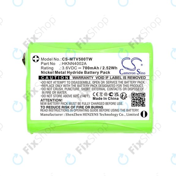 Baterie pro Motorola Talkabout T280, T200, T82, T82 Extreme, 700mAh, Ni-MH, 3.6V, HKNN4002A, HQ
