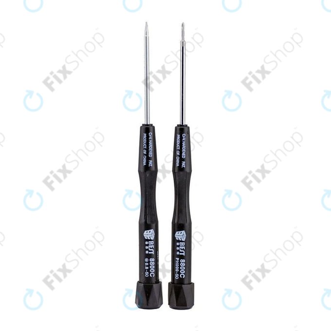 Best 8800C - Šroubováky - Pentalobe PL1 (0.8mm) + Phillips PH000 (1.5mm)