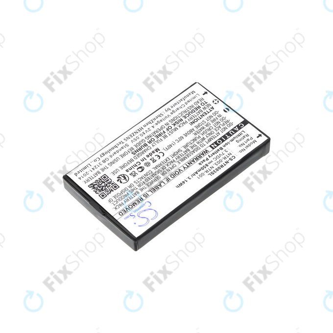 Baterie pro Nintendo, 850mAh, Li-Ion, 3.7V, NTR-003, HQ