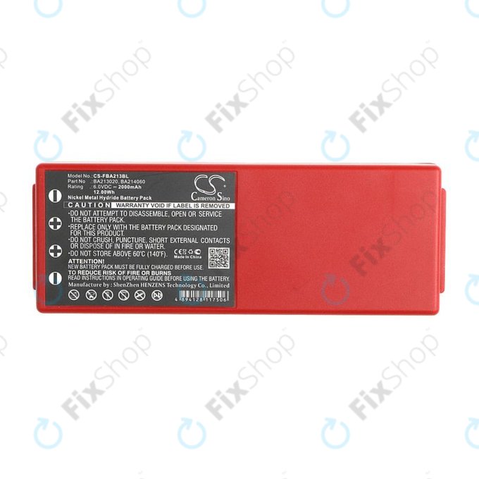 Baterie pro HBC Radiomatic Spectrum, 2000mAh, Ni-MH, 6V, BA214061, HQ