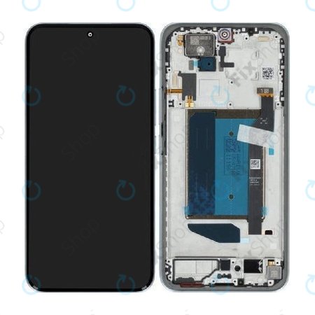 Displej pro Xiaomi Redmi Note 15 Pro+ 5G, Glacier Blue, Dotykové sklo s rámem, 5600240P16U00, Genuine Service Pack
