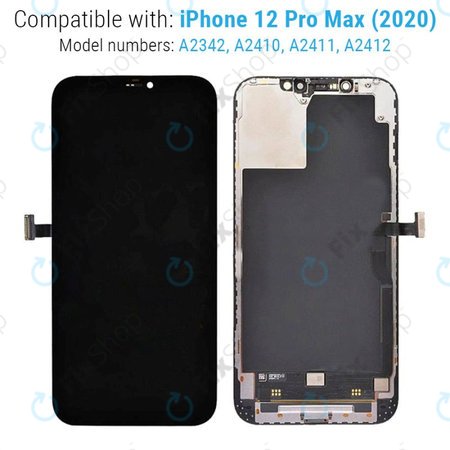 Apple iPhone 12 Pro Max - LCD Displej + Dotykové Sklo + Rám Refurbished PRO