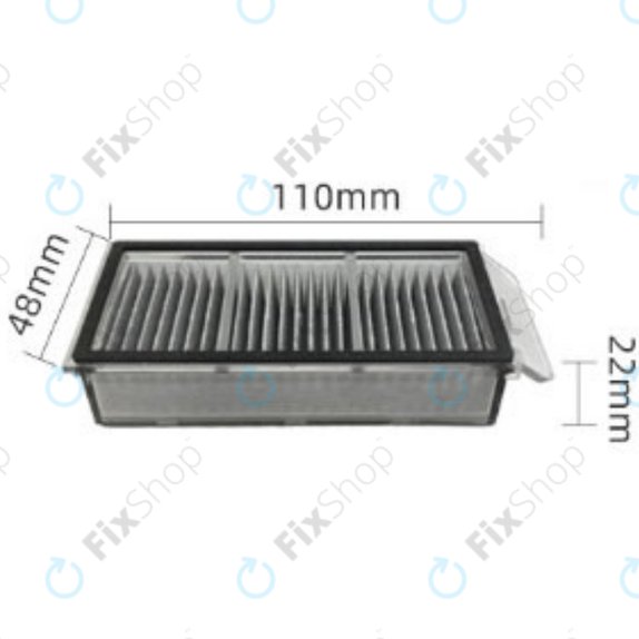 HEPA filtr, 2 ks pro Xiaomi Dreame X50 Ultra, L40s Pro Ultra, Mova V50 Ultra, P60