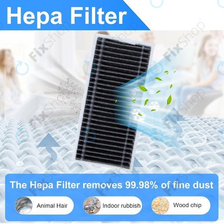 Ecovacs X8 Pro Omni, X8 Omni, T80 Omni - Prachový filtr