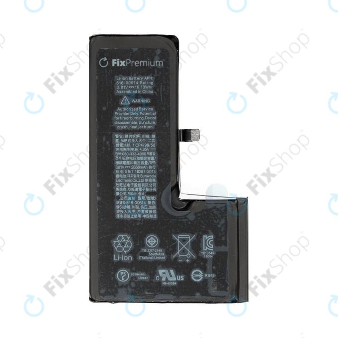 Apple iPhone XS - Baterie 2658mAh FixPremium