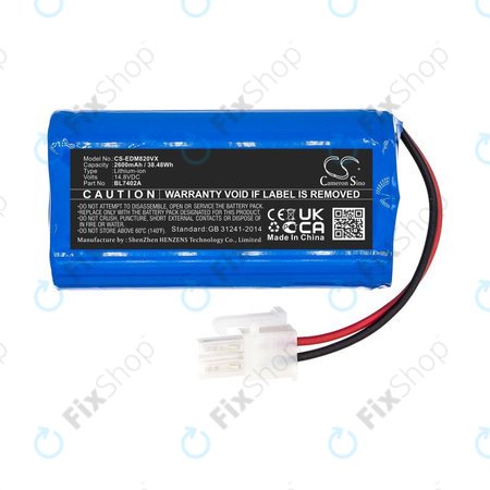 Baterie pro Ecovacs Deebot M82, Tesla RoboStar T50, T60, T80 Pro, 2600mAh, Li-Ion, 14.8V, BL7402A, HQ