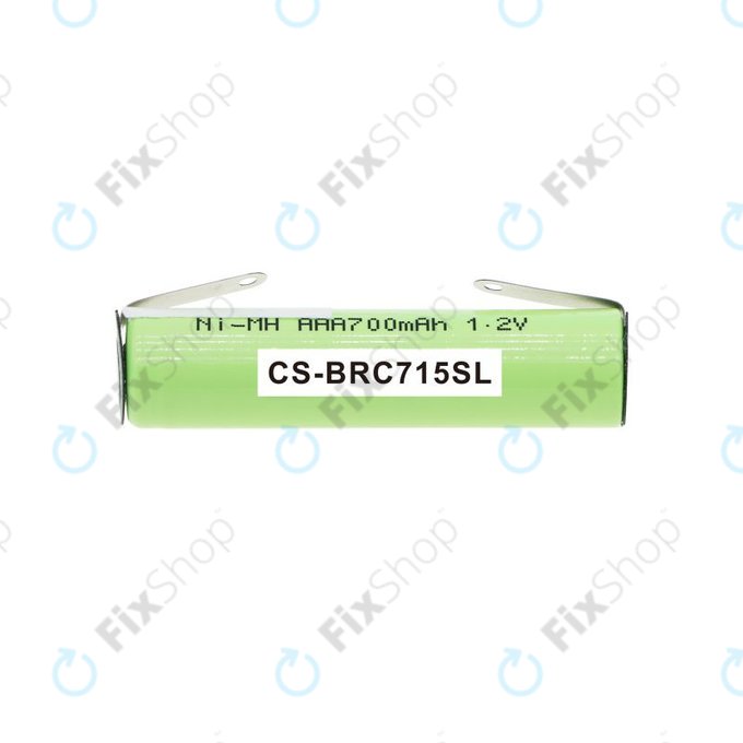 Baterie pro Philips Norelco QC5055, Braun FreeControl 1715, 700mAh, Ni-MH, 1.2V, 4HGAE-LFU, HQ