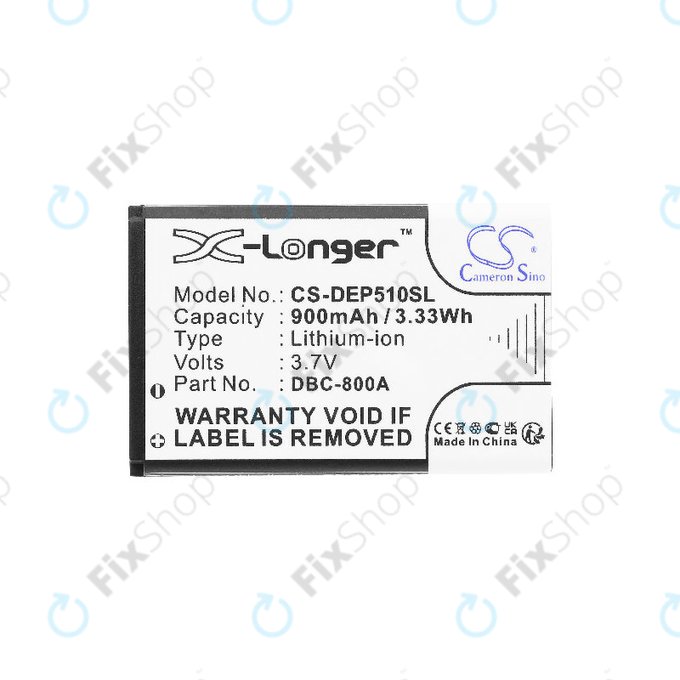 Baterie pro Doro 1360, 900mAh, Li-ion, 3.7V, DBC-800A, HQ