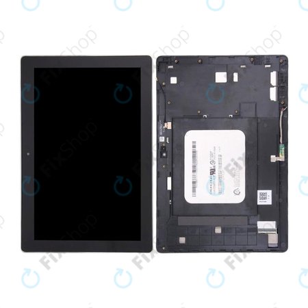 Asus ZenPad 10 Z300C, Z300CT, Z300CX, ZD300C - LCD Displej + Dotykové Sklo + Rám (Black) - 90NP0222-R20010 Genuine Service Pack
