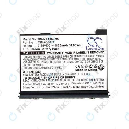 Baterie pro Insta360 One X3, 1800mAh, Li-Ion, 3.85V, CINAQBT/A, HQ