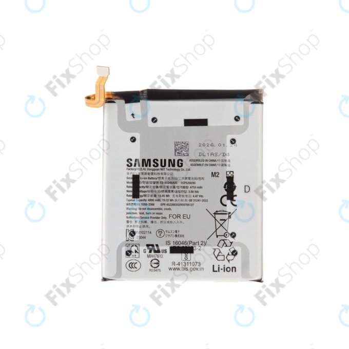 Baterie pro Samsung S26+, EB-BS946ABE, GH82-39124A, Genuine Service Pack