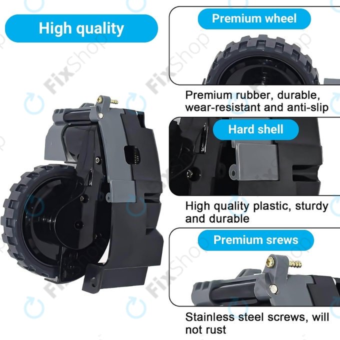 iRobot Roomba e-series, i-series, j-series - Kolo s Motorem (Pravé)