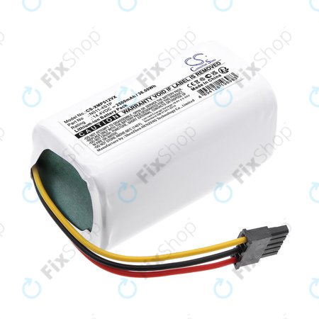 Baterie pro Xiaomi Mi Robot vacuum Mop 2 Lite, 2500mAh, Li-ion, 14.4V, 260V-4S1P, HQ