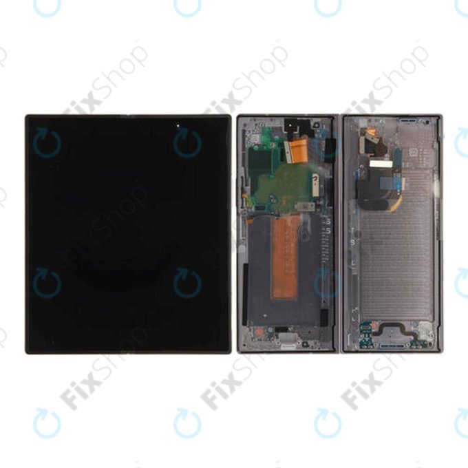 Samsung Galaxy Z Fold 6 F956B - LCD Displej + Dotykové Sklo + Rám (Silver Shadow) - GH82-35042A Genuine Service Pack