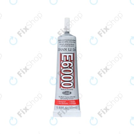 Adhesive Lepidlo E6000 - 50ml (Bezbarvé)