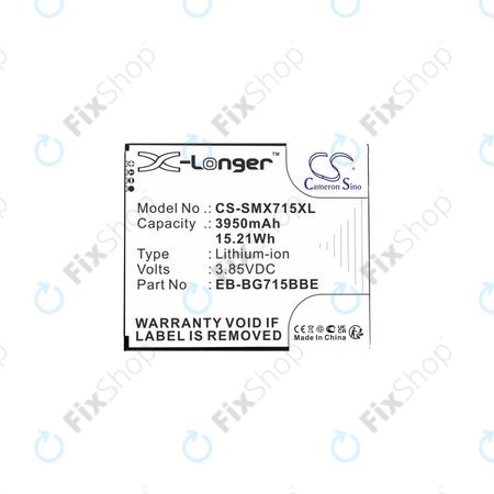 Samsung Galaxy Xcover Pro G715F - Baterie EB-BG715BB 3950mAh HQ