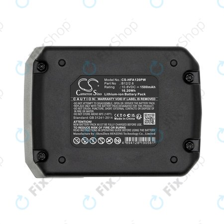 Baterie pro Hilti PR 2-HS A12, 1500mAh, Li-Ion, 10.8V, B12/2.6, B12/4.0, 2077977, HQ