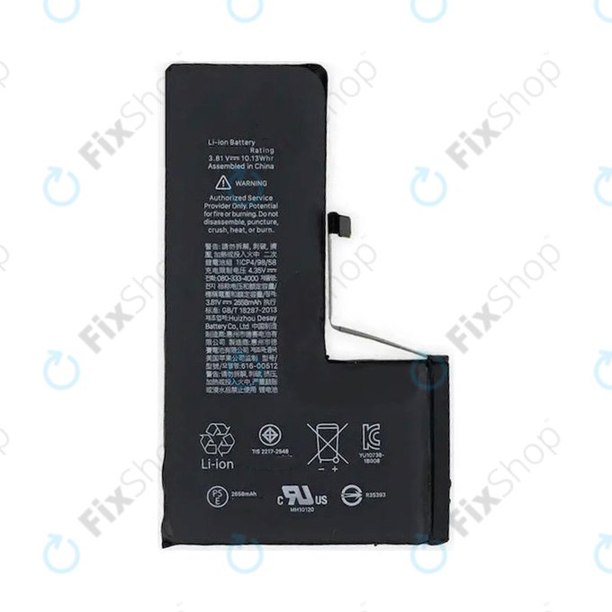 Apple iPhone XS - Baterie 2658mAh Service Pack