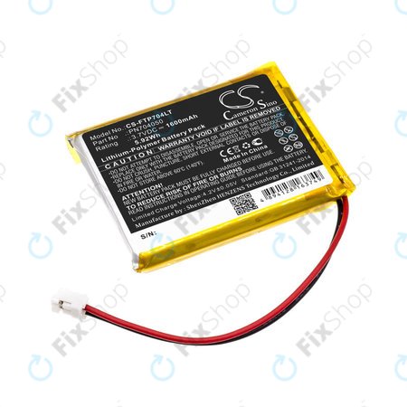 Baterie pro Fatboy Edison the Petit, LED Table Lamp Edison, 1600mAh, Li-Pol, 3.7V, PN704050, HQ