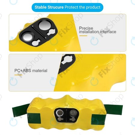 iRobot Roomba 500, 600, 700, 800, 900-series, R3, Scooba 450, Vileda 137173 - Baterie 11702, GD-Roomba-500, VAC-500NMH-33 Ni-MH 14.4V 3300mAh